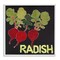 Stupell Industries Collaged Radish Vegetables Framed Giclee, design by Nancy Overton